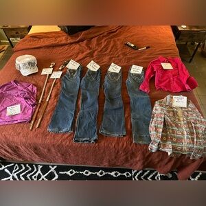 Girls Rodeo Western Bundle size 7-8